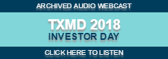 TherapeuticsMD 2018 Investor and Analyst Day