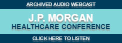 JP Morgan Archive webcast